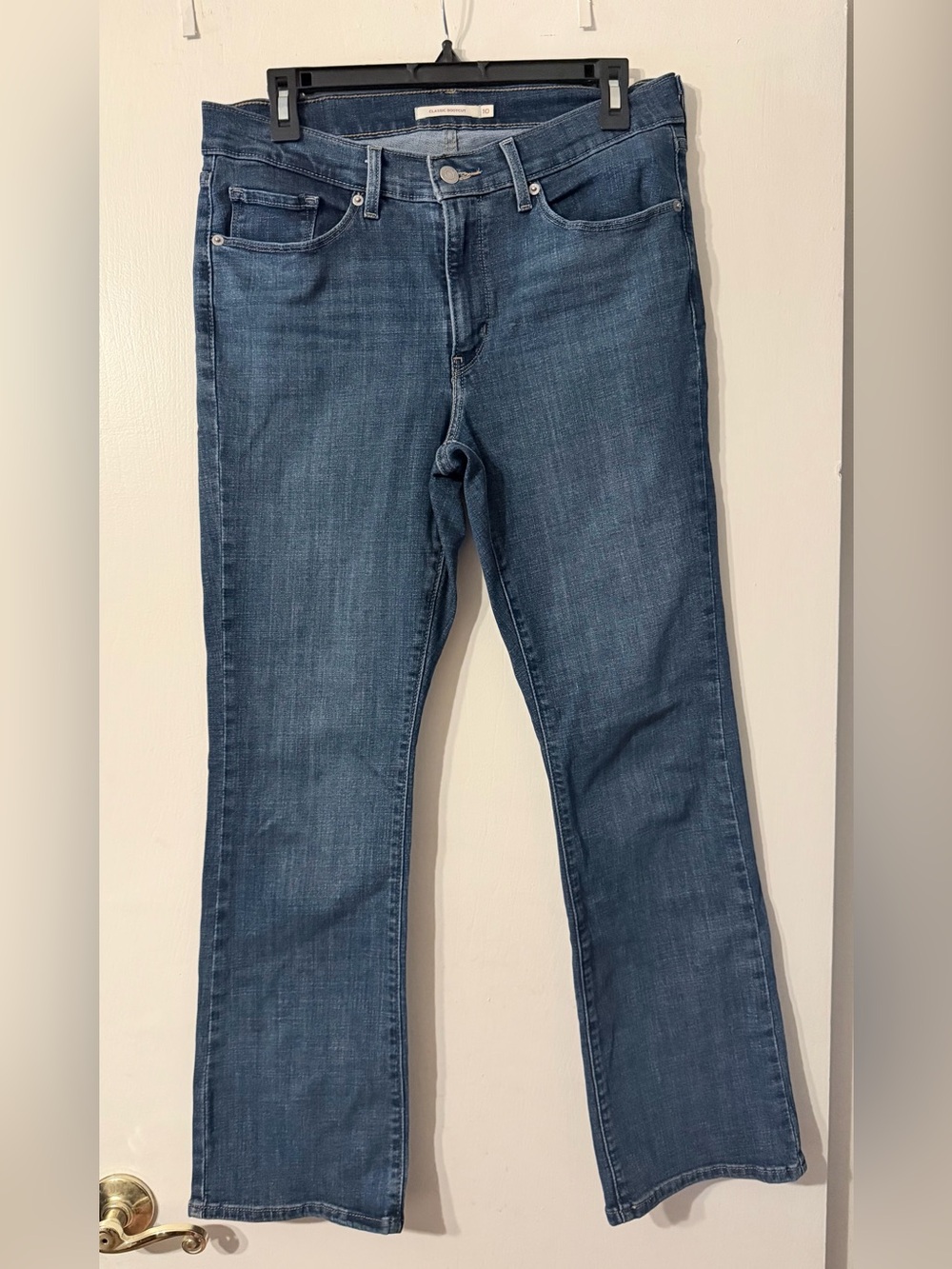 Levi's Women's Jeans Blue Lapis Wave Classic Boot Cut 10S